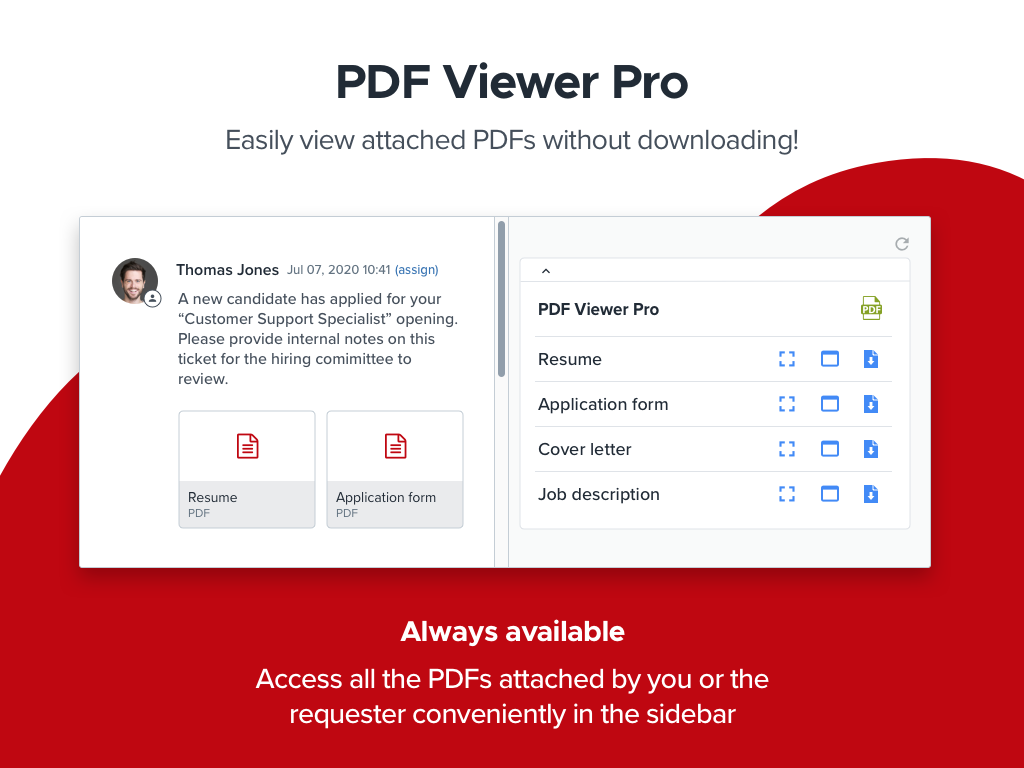 PDF Viewer Pro - View PDFs in Zendesk